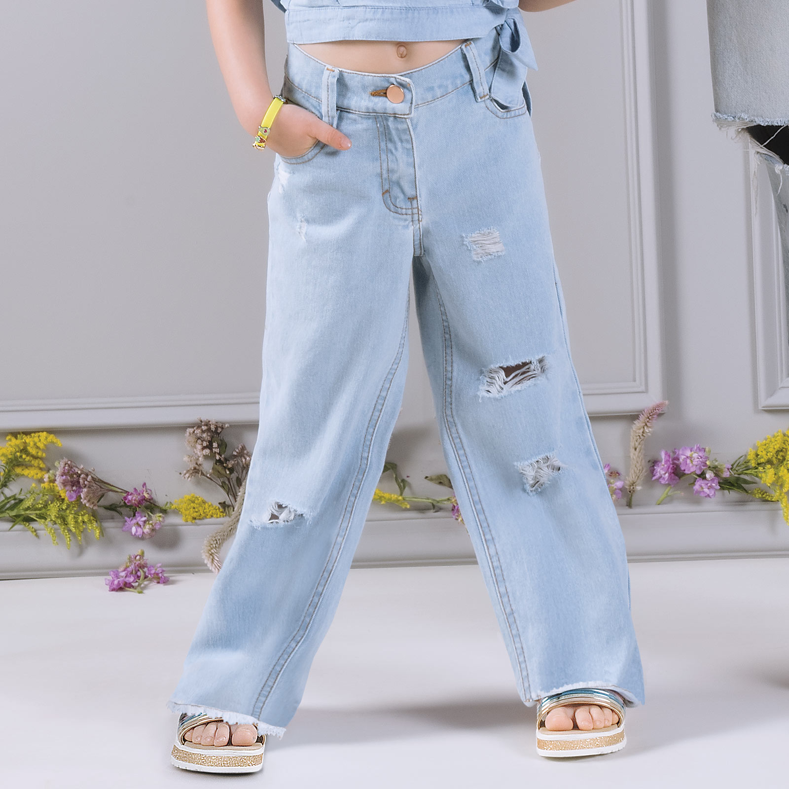 L05806 Jeans para Ni as Azul Talla 6 Home Interiors de Mexico